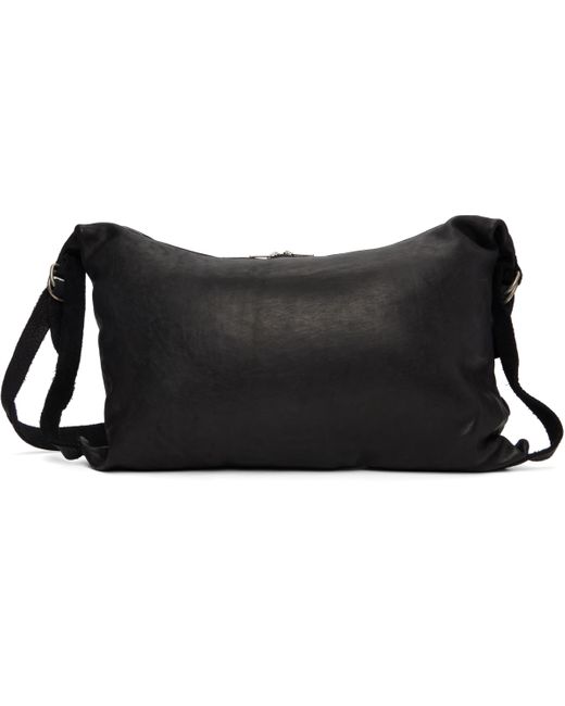 Guidi Black Soft Horse Q15 Bag for men