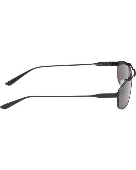 Balenciaga Black Everyday Tag 3.0 Sunglasses for men