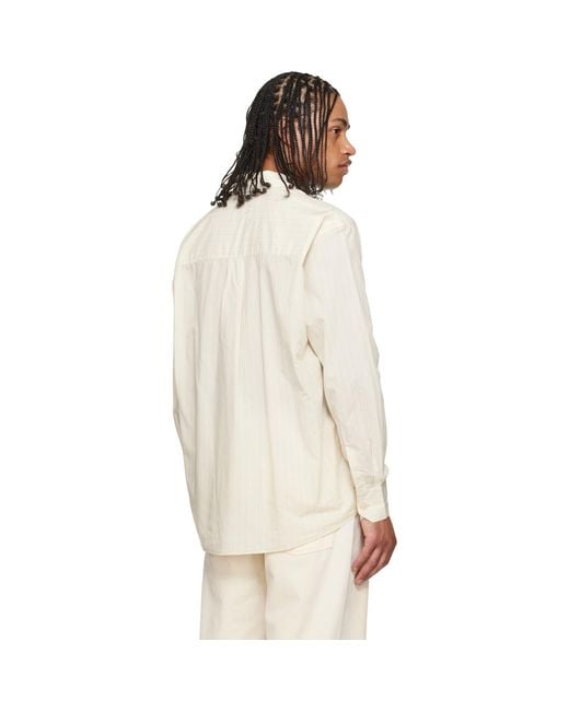 Our Legacy White Off- Above Shirt for men