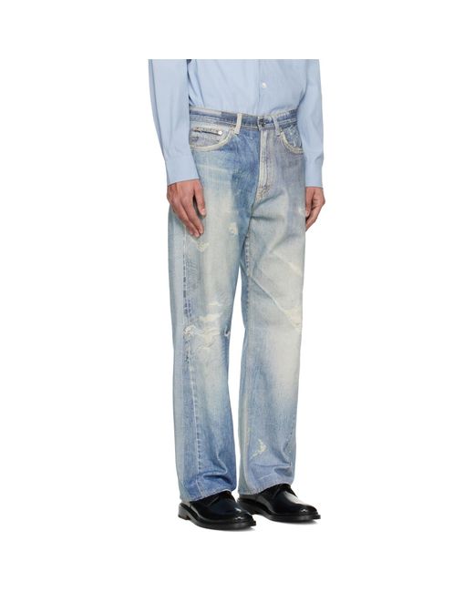 Our Legacy Blue Third Cut Jeans for men