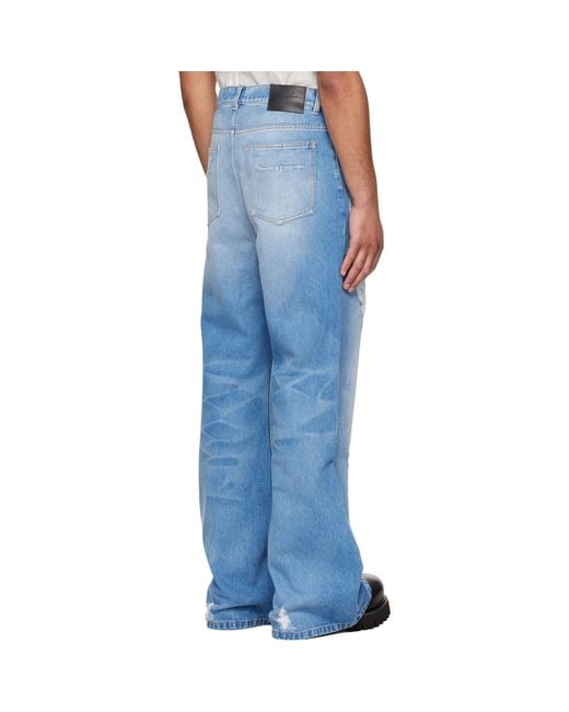 MATIERES FECALES Blue Matières Fécales Fla Jeans for men