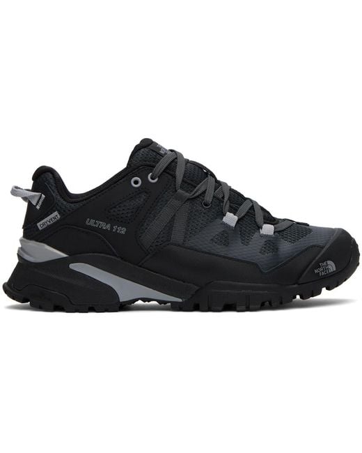 The North Face Black Gray Ultra 112 Wp Sneakers for men