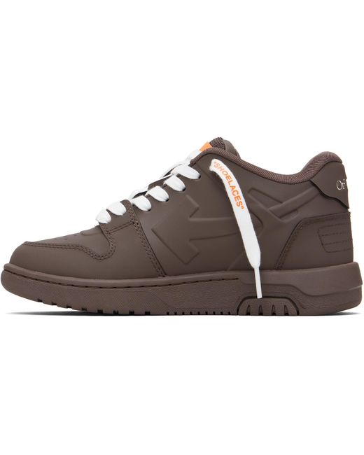 Off-White c/o Virgil Abloh Black 'Out Of Office' Molded Sneakers