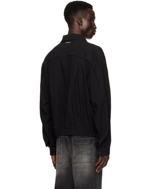 C2H4 Black Villa 'la Roche' Jacket for men