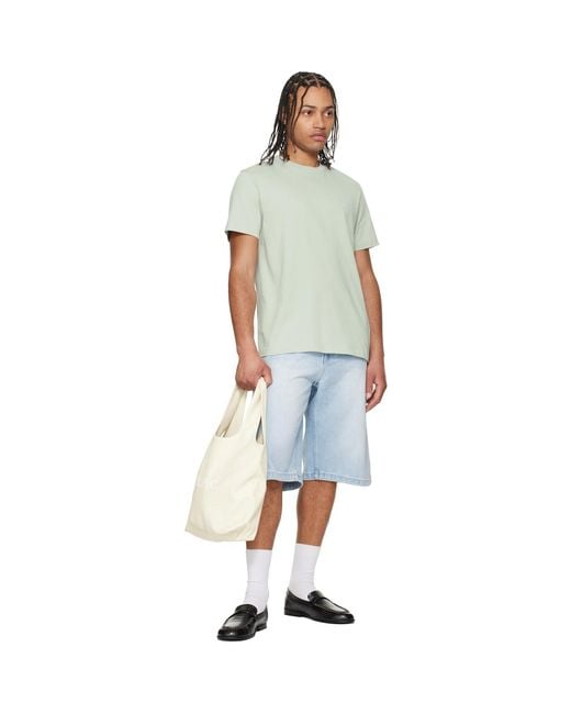 A.P.C. Natural Off- Ninon Small Tote for men