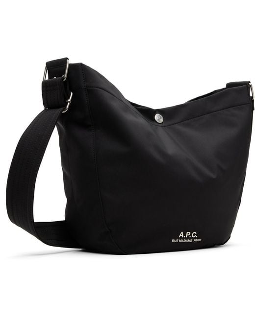 A.P.C. Black Journal Satchel