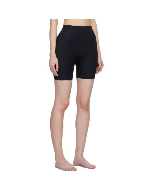 Skims Blue Body Butt And Hip Enhancing Mid Thigh Shorts