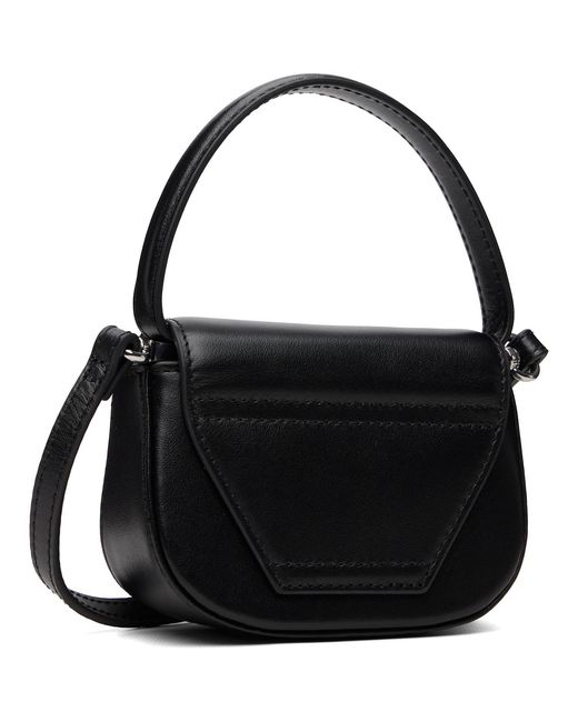 DIESEL Black 1Dr Xs-Iconic D Logo Plaque Mini Bag