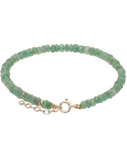 Bracelet vert à émeraudes - birthstone JIA JIA en coloris Green