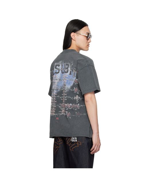 Ksubi Black Death Snake Ekcess/Rhino T-Shirt for men