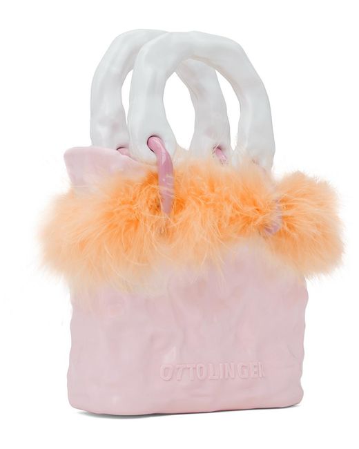 OTTOLINGER Pink Signature Ceramic Fluff Bag