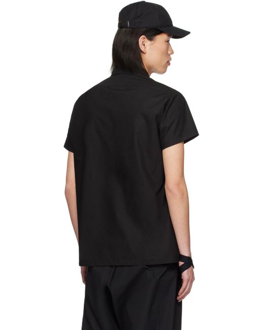 Chemise noire à épingle Hyein Seo pour homme en coloris Black