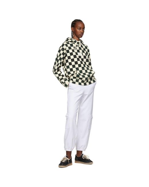 MM6 by Maison Margiela Black Cotton Hoodie