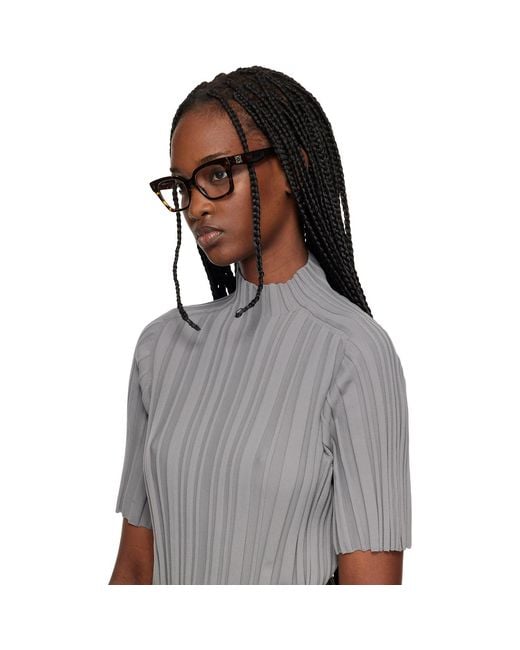 Loewe Black Anagram Glasses