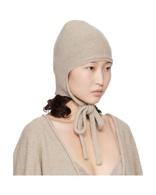 Baserange Natural Tier Hood Beanie