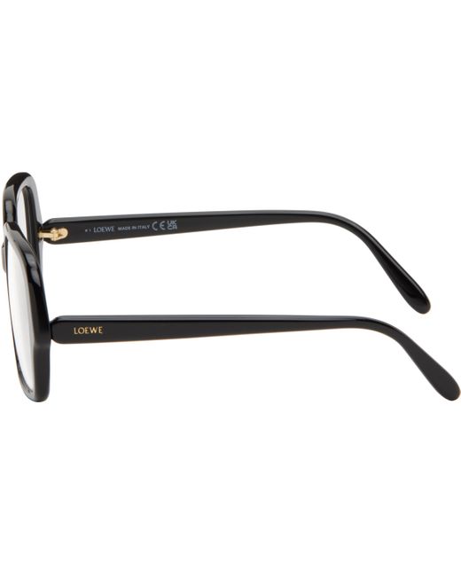 Lunettes Noires À Monture Étroite Loewe pour homme en coloris Black