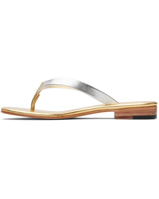 Martiniano Black Leather Flip-Flops