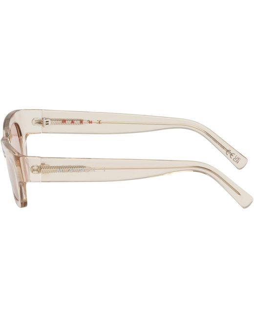 Marni Black Retrosuperfuture Edition Haicli Sunglasses for men