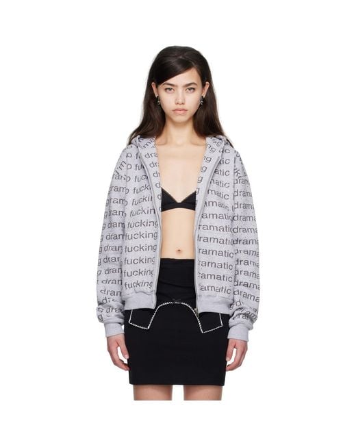 Im Sorry by Petra Collins Black Ssense Exclusive Jennyfax Edition Oversized Hoodie
