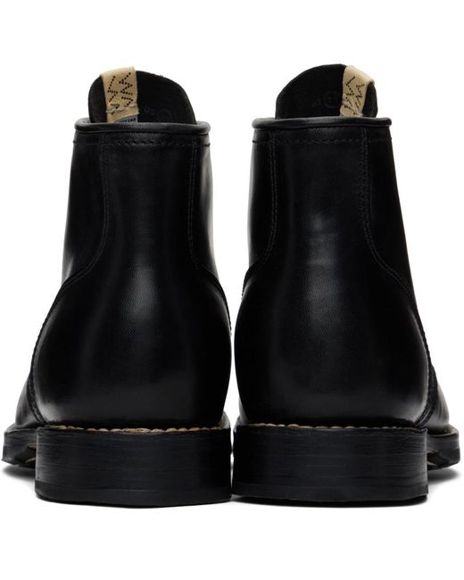 Visvim Black Brigadier-folk Boots for men