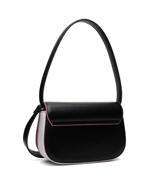 DIESEL Black 1Dr Nappa Leather Iconic Shoulder Bag