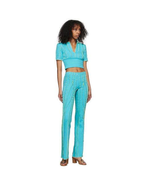 Helenamanzano Blue Ssense Exclusive Polo
