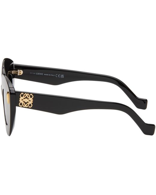 Loewe Black Retro Screen Sunglasses In Acetate