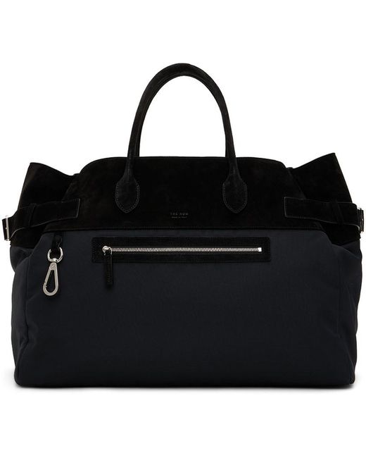 The Row Black Margaux 17 Inside-out Tote