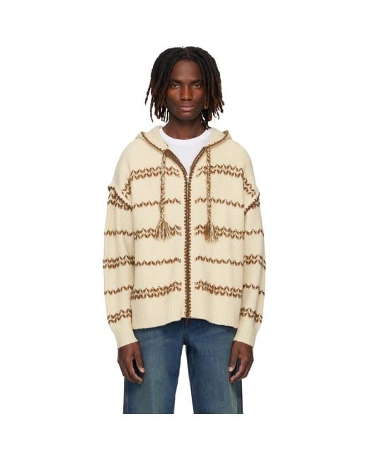 Isabel Marant Natural Off- Rolian Hoodie for men
