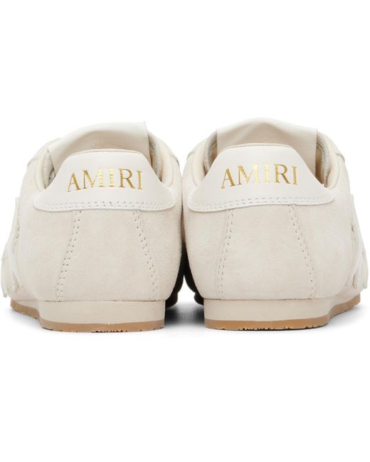 Amiri Black Off- Mesh Pacific Flat Sneakers