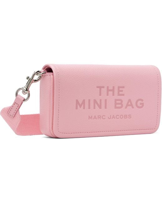 Marc Jacobs Pink 'The Leather Mini' Bag