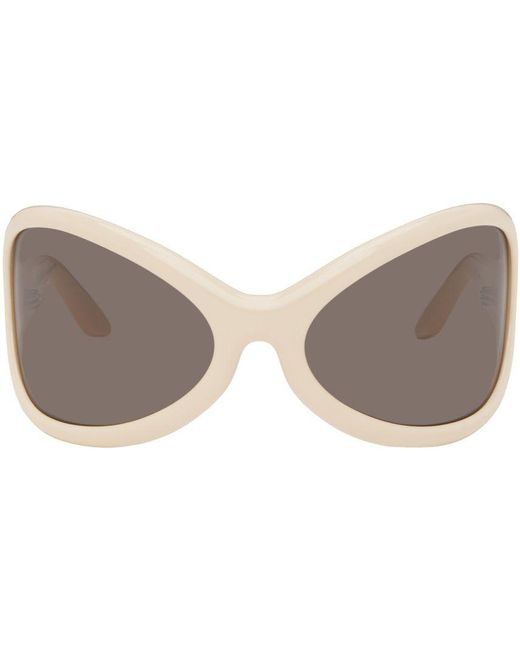 Acne Black White Arcturus Sunglasses