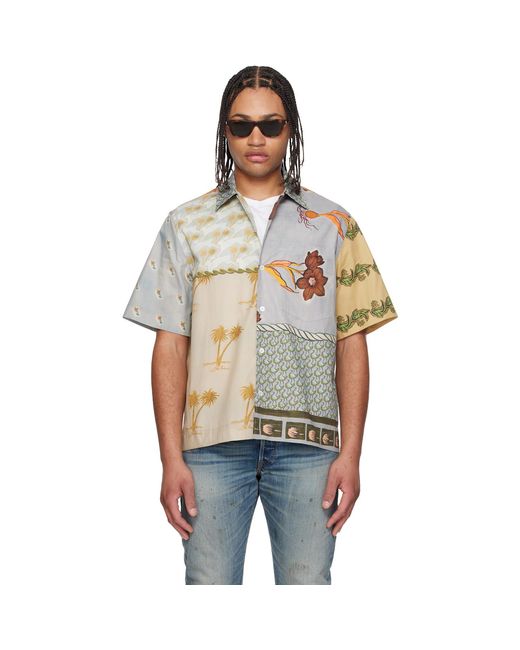Paul Smith Yellow 'textile' Shirt for men