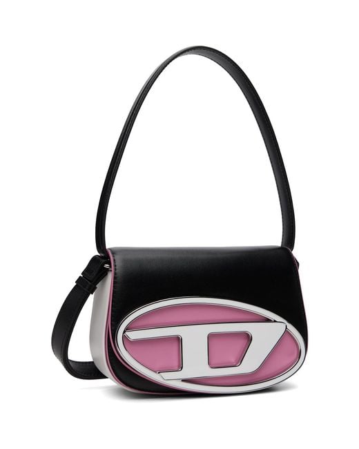 DIESEL Black 1Dr Nappa Leather Iconic Shoulder Bag