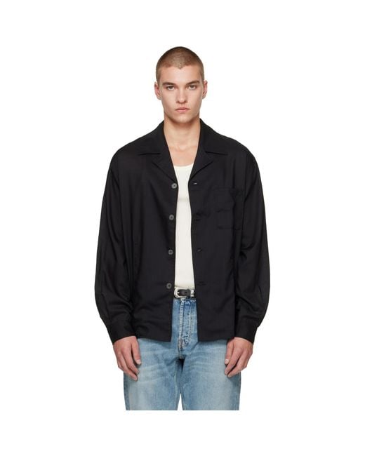 Our Legacy Black Private Shirt for men