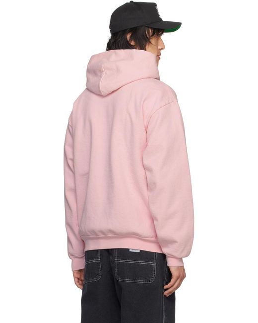 Pull à capuche rose à imprimés exclusif à ssense ONLINE CERAMICS pour homme en coloris Pink