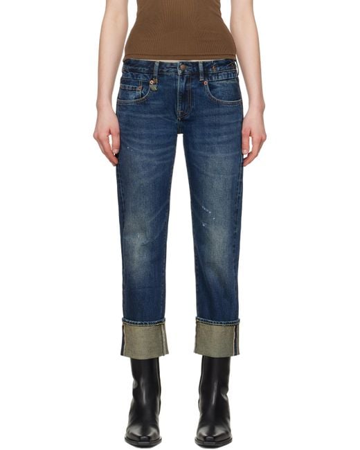 R13 Blue Boy Straight Jeans