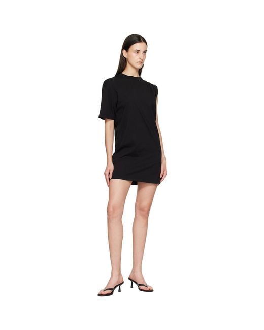 Agolde Black Roma Minidress