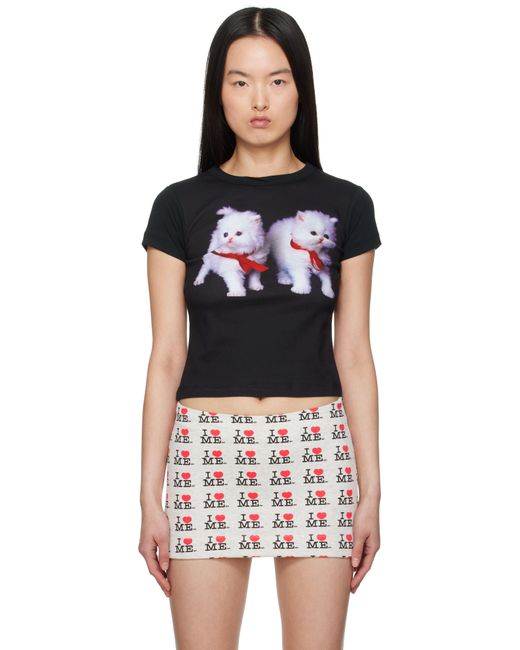 【Ashley Williams】ブラック ベビーTシャツ Ashley Williams アシュリー ウィリアムズ SS25 BABY T / BLK