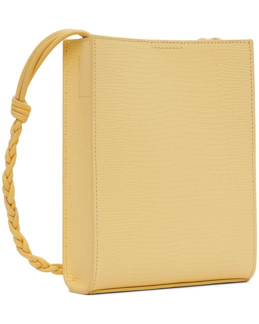 Jil Sander Yellow Small Tangle Shoulder Bag