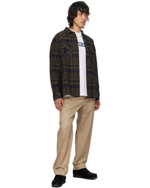 Engineered Garments Natural Enginee Garments Tan Andover Trousers for men