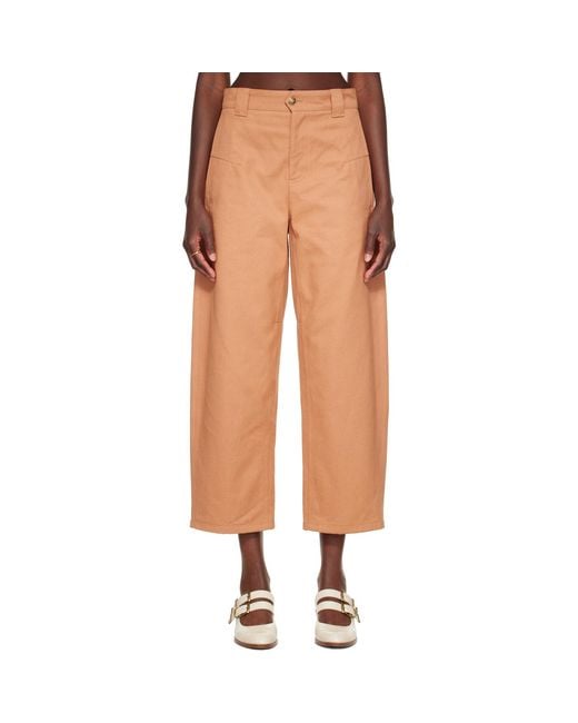 Chloé Multicolor Barrel Jeans