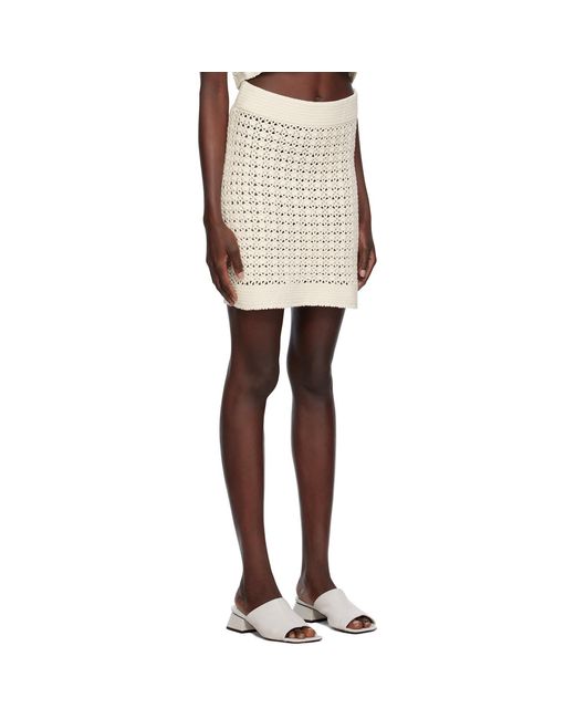 Leset Black Off- Lucy Miniskirt