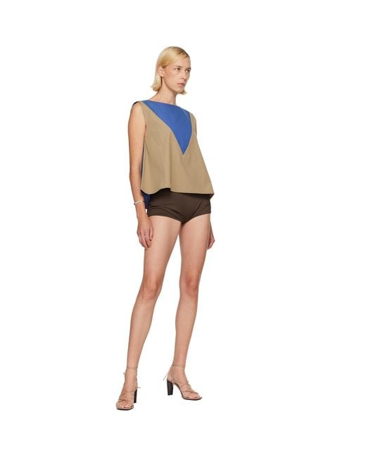 Baserange Blue Khaki & Tres Top