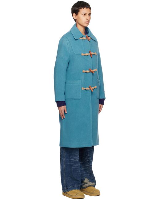 Adererror Blue toggle Duffle Coat