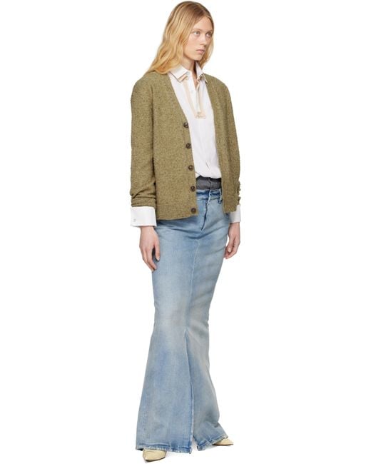 スカート Maison Margiela Denim Skirt Anonymity Of The Lining Maison Margiela 'Anonymity Of The Lining' Denim Maxi Skirt