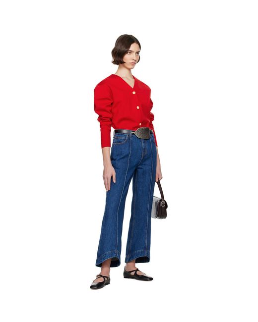 Bally Blue Flare Jeans