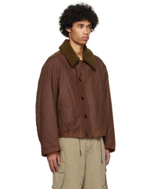 Our Legacy Brown Grizzly Jacket for men