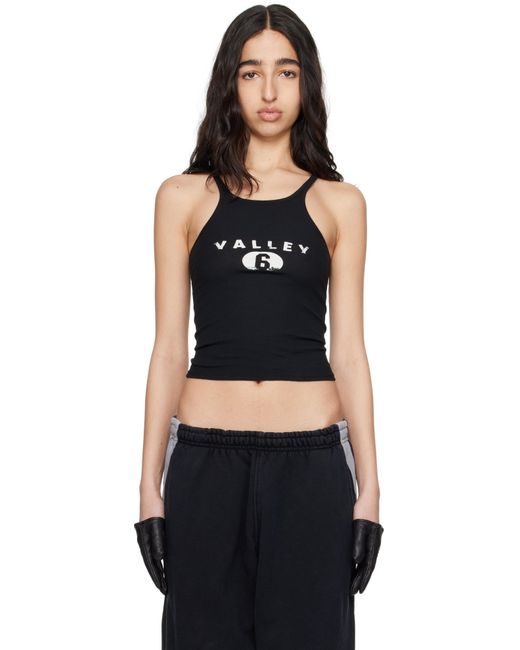 GREG ROSS 'Valley' Tank Top in Black | Lyst