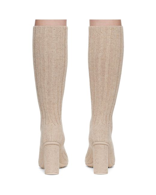 Bottega Veneta Natural Atomic Boots
